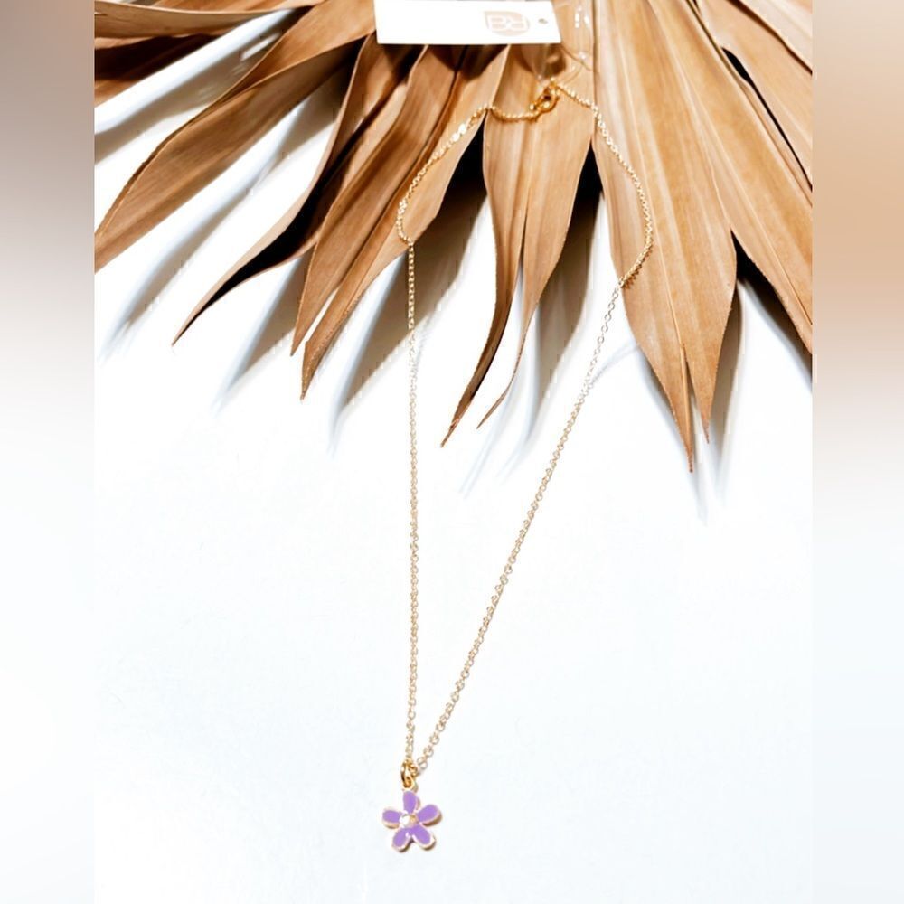 flower necklace F36